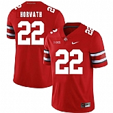 Ohio State Buckeyes 22 Les Horvath Red Nike College Football Jersey Dzhi,baseball caps,new era cap wholesale,wholesale hats